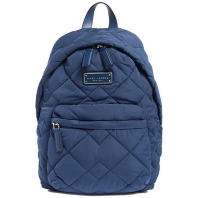 Buy MARC JACOBS Quilted Nylon Backpack Azure Blue M0011321  display picture 1