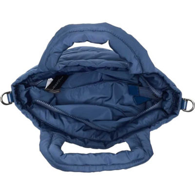 MARC JACOBS Quilted Nylon Mini Tote Azure Blue M0016681 4