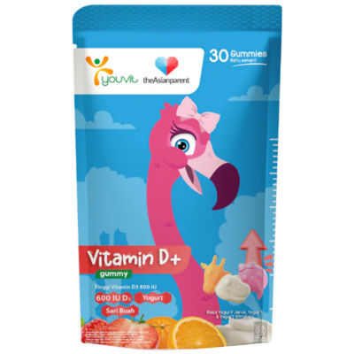 Youvit Kids Vitamin D+ Gummy 600IU (30 pcs) 3