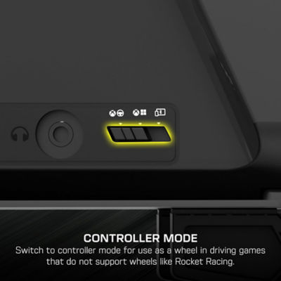 Turtle Beach Racer Wireless Racing Wheel Compatible with Xbox 3