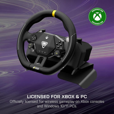 Turtle Beach Racer Wireless Racing Wheel Compatible with Xbox 8