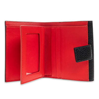 FERRAGAMO Gancini Compact Wallet Black 785777 4