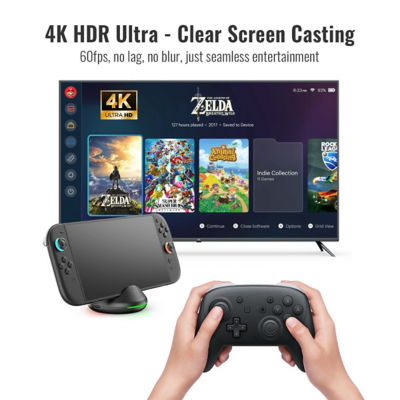 JYS Mini Portable TV Dock Station for Nintendo Switch 2 12