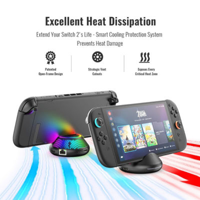 JYS Mini Portable TV Dock Station for Nintendo Switch 2 5