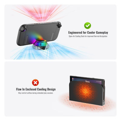 JYS Mini Portable TV Dock Station for Nintendo Switch 2 6