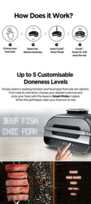 SharkNinja Ninja Foodi Smart XL Grill & Air Fryer 5.7L - Black (AG551) 7