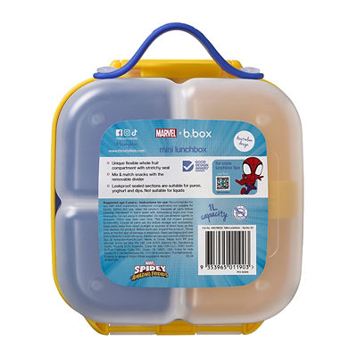 B.box Marvel Spidey Mini Lunchbox 6