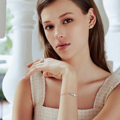 Pearly Lustre Top Grade Freshwater Pearl Bracelet WB00250| BUBBLE 3