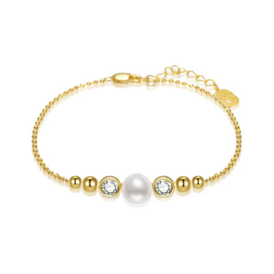 Pearly Lustre Top Grade Freshwater Pearl Bracelet WB00245| BUBBLE 1