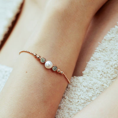 Pearly Lustre Top Grade Freshwater Pearl Bracelet WB00249| BUBBLE 7