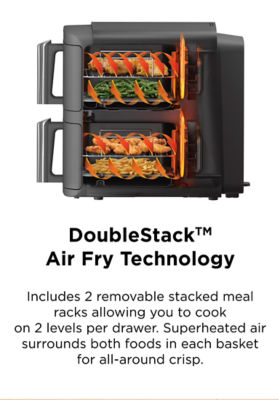 SharkNinja Ninja Double Stack Air Fryer with Probe SL451 14