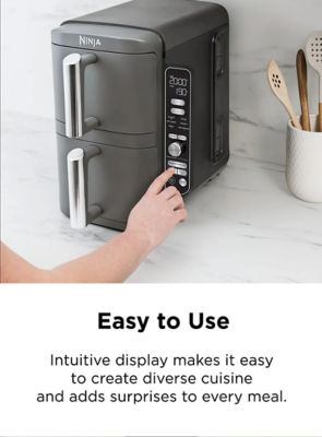 SharkNinja Ninja Double Stack Air Fryer with Probe SL451 4