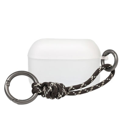 Monocozzi ESSENTIALS | Dust Proof Translucent Soft Plastic Case for AirPods Pro 3 with Strap 1