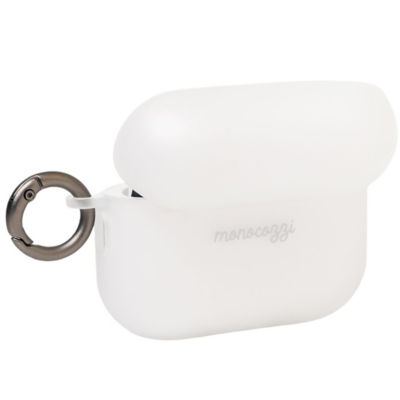 Monocozzi ESSENTIALS | Dust Proof Translucent Soft Plastic Case for AirPods Pro 3 with Strap 4