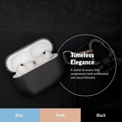 Monocozzi EXQUISITE | Premium Pebble Leather Case for AirPods Pro 3 9