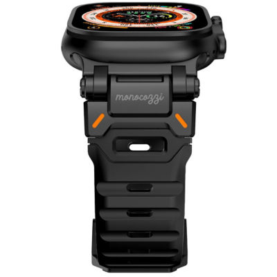 Monocozzi ESSENTIALS | Robust FKM Rubber Strap for Apple Watch 44/45/46/49mm 2