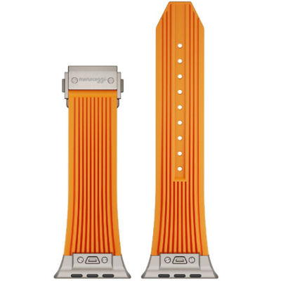 Monocozzi ESSENTIALS | Premium Liquid Silicone Strap for Apple Watch 44/45/46/49mm 5