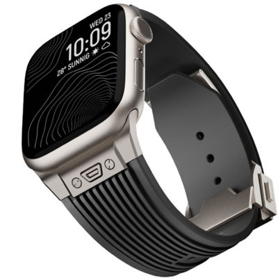 Monocozzi ESSENTIALS | Premium Liquid Silicone Strap for Apple Watch 44/45/46/49mm 2