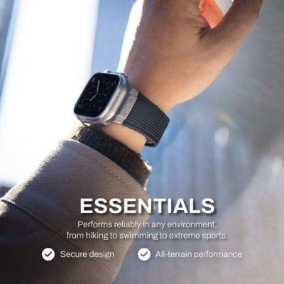 Monocozzi ESSENTIALS | Premium Liquid Silicone Strap for Apple Watch 44/45/46/49mm 8