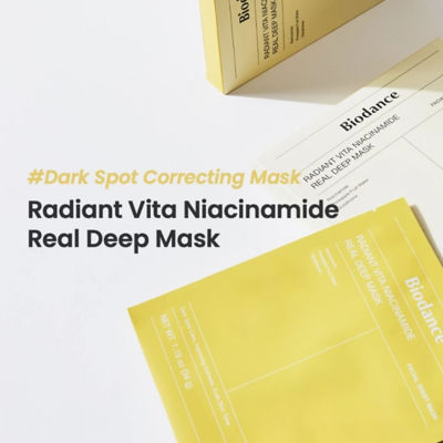 Biodance Radiant Vita Niacinamide Real Deep Mask - 4 Sheets 2