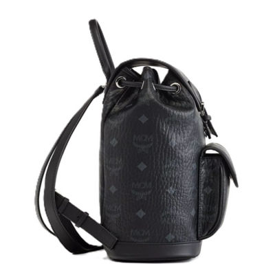 MCM Aren Drawstring Backpack In Visetos 2