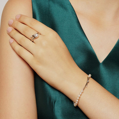 Pearly Lustre Top Grade Freshwater Pearl Ring WR00294 5