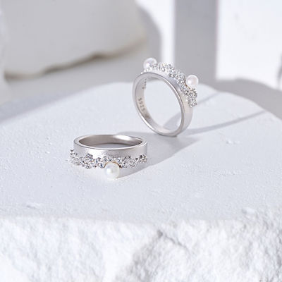 Pearly Lustre Top Grade Freshwater Pearl Ring WR00374 | SANDS 6
