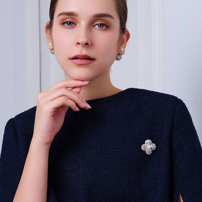 Pearly Lustre Top Grade Freshwater Pearl Brooch WC00090 | TWEED 3