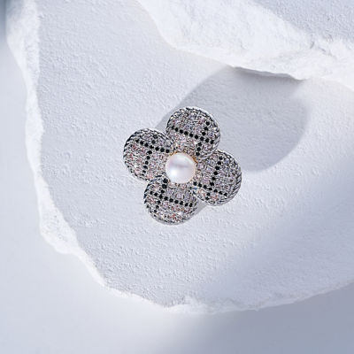 Pearly Lustre Top Grade Freshwater Pearl Brooch WC00090 | TWEED 4