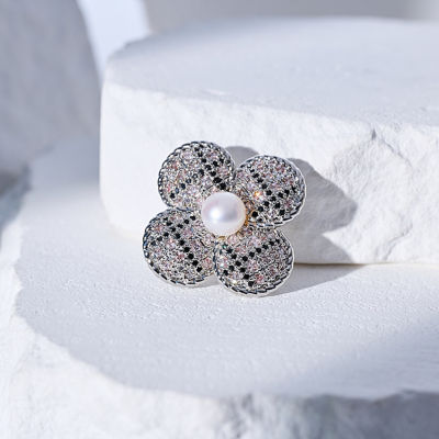 Pearly Lustre Top Grade Freshwater Pearl Brooch WC00090 | TWEED 6