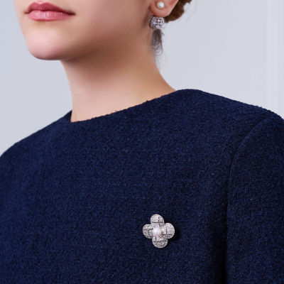 Pearly Lustre Top Grade Freshwater Pearl Brooch WC00090 | TWEED 7