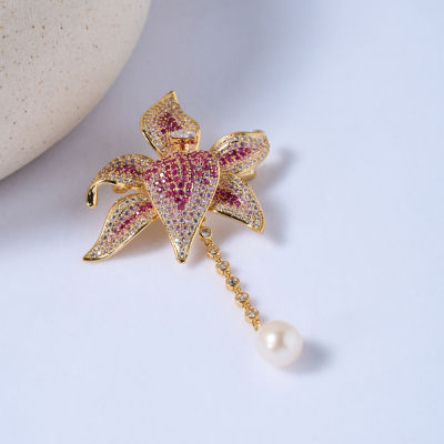 Pearly Lustre Passion for Life Freshwater Pearl Brooch WC00030 5