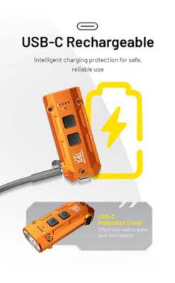 Nitecore TIP 3 720 Lumens Rechargeable Torchlight 10