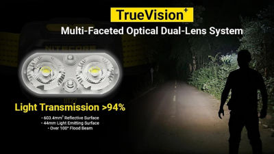 Nitecore UT27 MCT 800 Lumens Rechargeable Headlamp 12