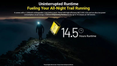Nitecore UT27 MCT 800 Lumens Rechargeable Headlamp 9
