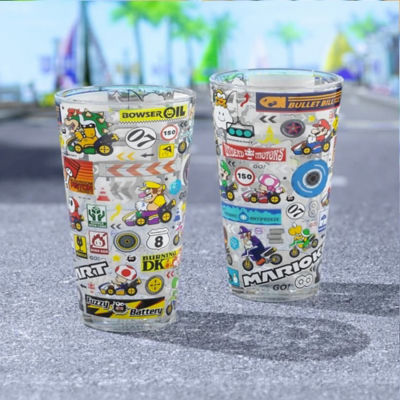 Paladone Mario Kart Glass 5