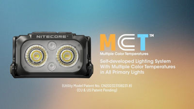 Nitecore NU25 MCT 400 Lumens Rechargeable Headlamp 7
