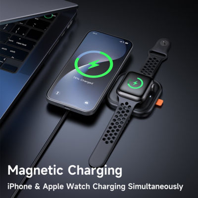 Mcdodo 2-in-1 Magnetic Charger 15W Foldable Wireless Charging Station CH-2160 4