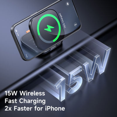 Mcdodo 2-in-1 Magnetic Charger 15W Foldable Wireless Charging Station CH-2160 5