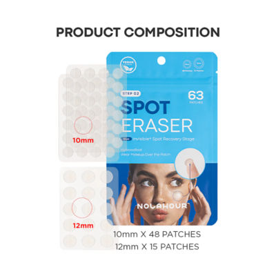 Nolahour [Bundle] Spot Eraser Green 9 Patch + Spot Eraser Blue 63 Patch 9