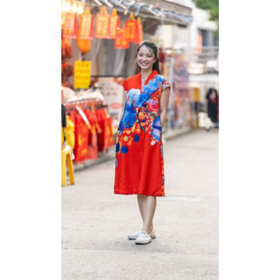 JOURNEY THE INFINITE WITHIN COLLECTION - A LINE DRESS 2