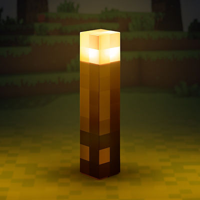 Paladone Minecraft Torch Light 3