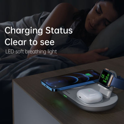 Mcdodo 3-in-1 Magnetic Charger 15W Wireless Charging Station CH-706 4