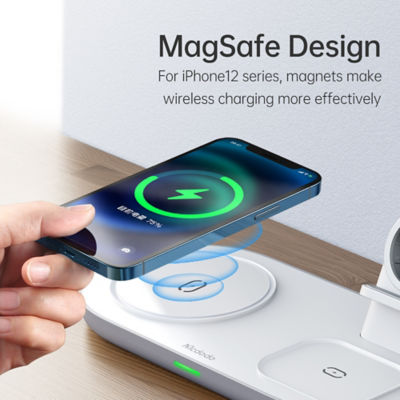 Mcdodo 3-in-1 Magnetic Charger 15W Wireless Charging Station CH-706 5