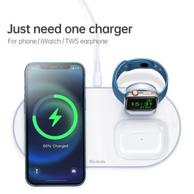 Mcdodo 3-in-1 Magnetic Charger 15W Wireless Charging Station CH-706 8