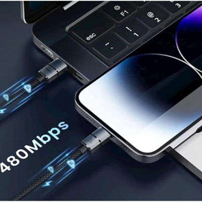 Recci USB-C to Lightning 20W Fast Charging Cable (2M) RS12CL 3