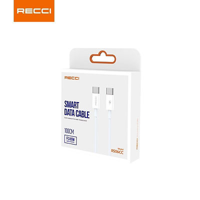Recci USB-C to USB-C PD 65W Fast Charging Cable (1M) RS06CC 4
