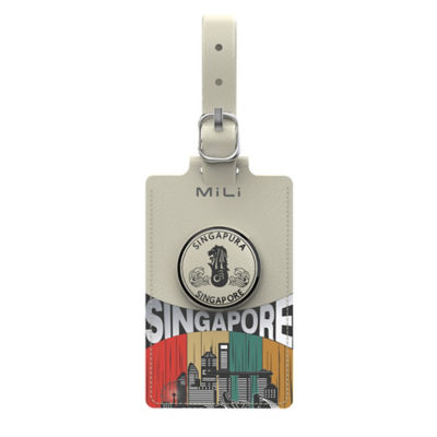 MiLi MiTag Duo with Leather Luggage Tag 2