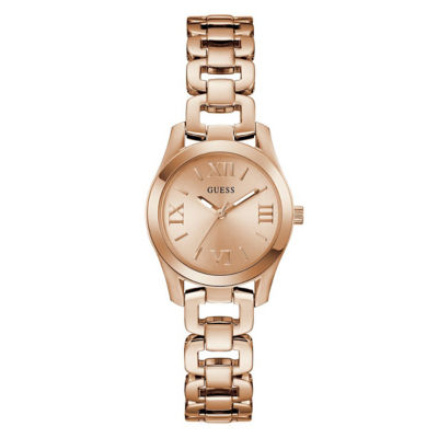 GUESS Women 28mm Rose Gold Case & Recycled Steel Watch (GW0927L4) 1
