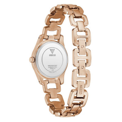 GUESS Women 28mm Rose Gold Case & Recycled Steel Watch (GW0927L4) 2